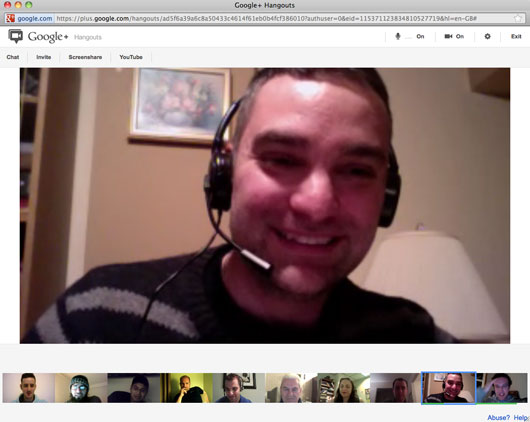 google hangout is google firefox safari or maybe its free