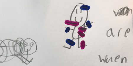 a child's drawing