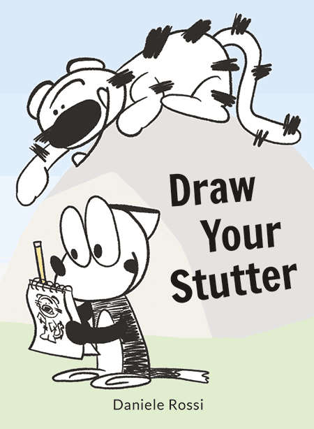 A book entitled "Draw Your Stutter"