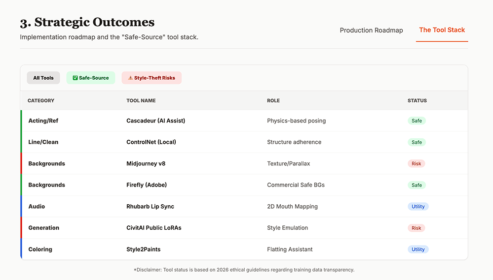 Part of the webpage showing dynamically loaded content
