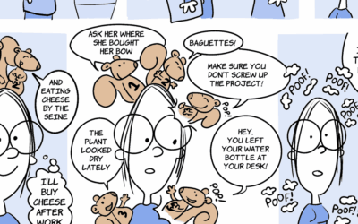 How I drew a friend’s AuDHD as five talking squirrels